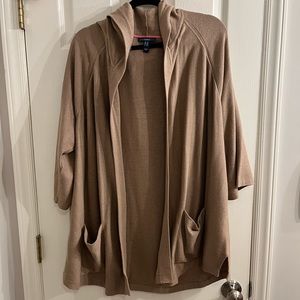 Isaac Mizrahi Live! Women’s Sweater, Beige, Size 2X